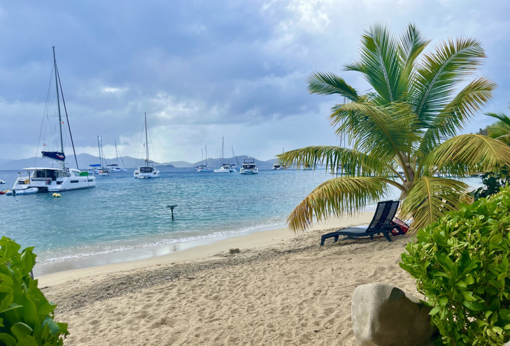 Cooper Island Beach in the British Virgin Islands