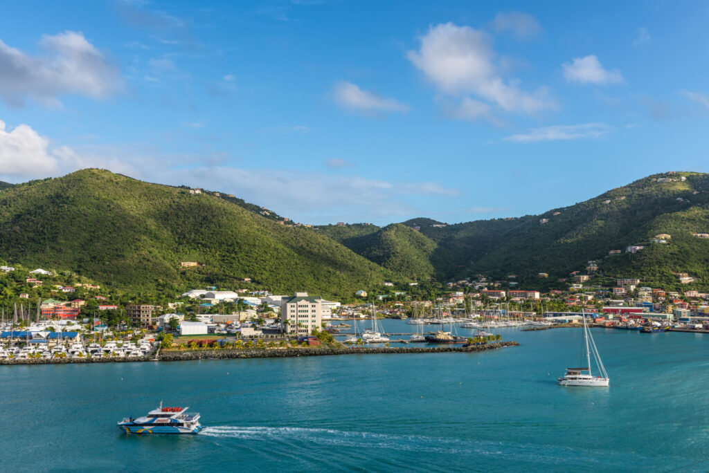 Speedy's ferry returning from Spanish Town, Virgin Gorda to Road Town, Tortola