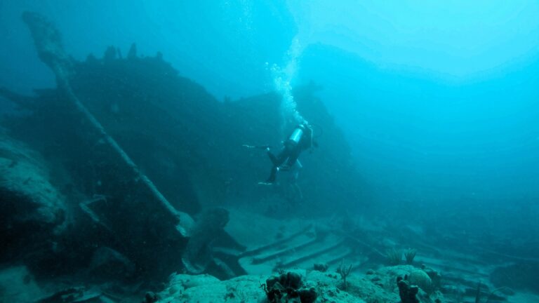 RMS Rhone National Park Shipwreck Dive, British Virgin Islands