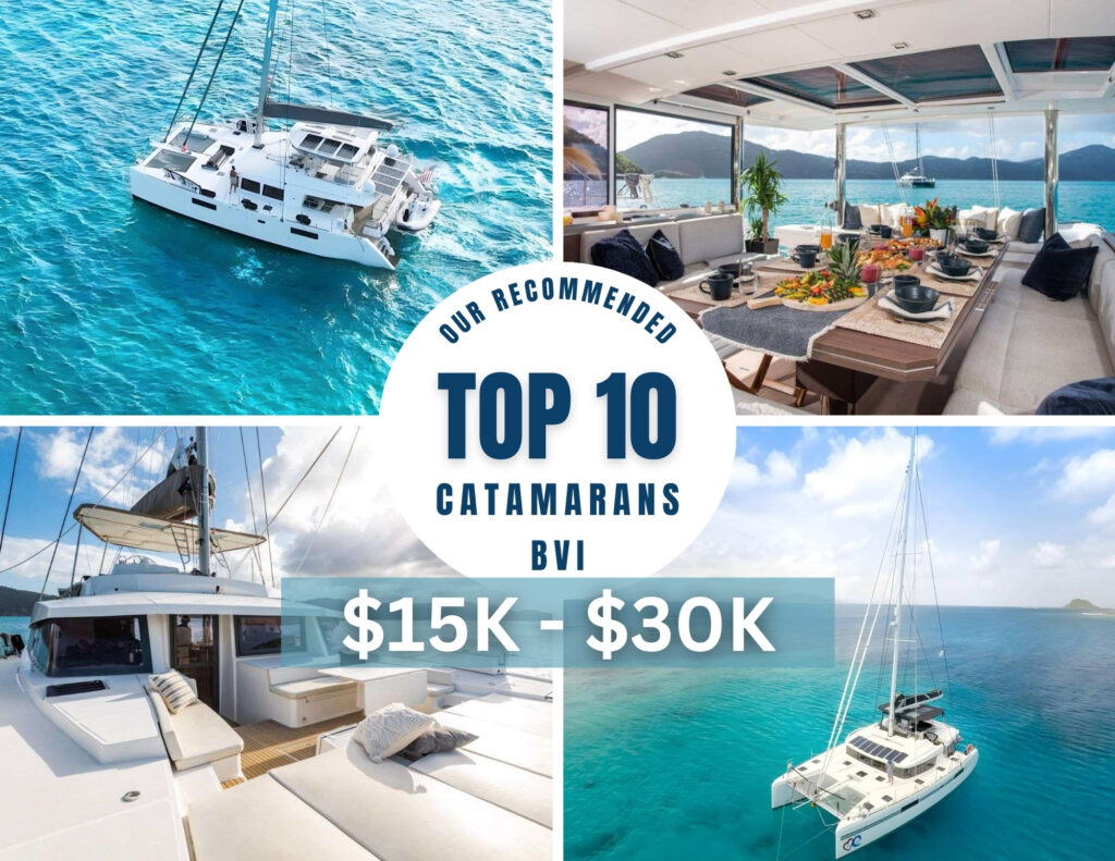 Top 10 Affordable All-Inclusive Catamaran Charters BVI $15K-$30K