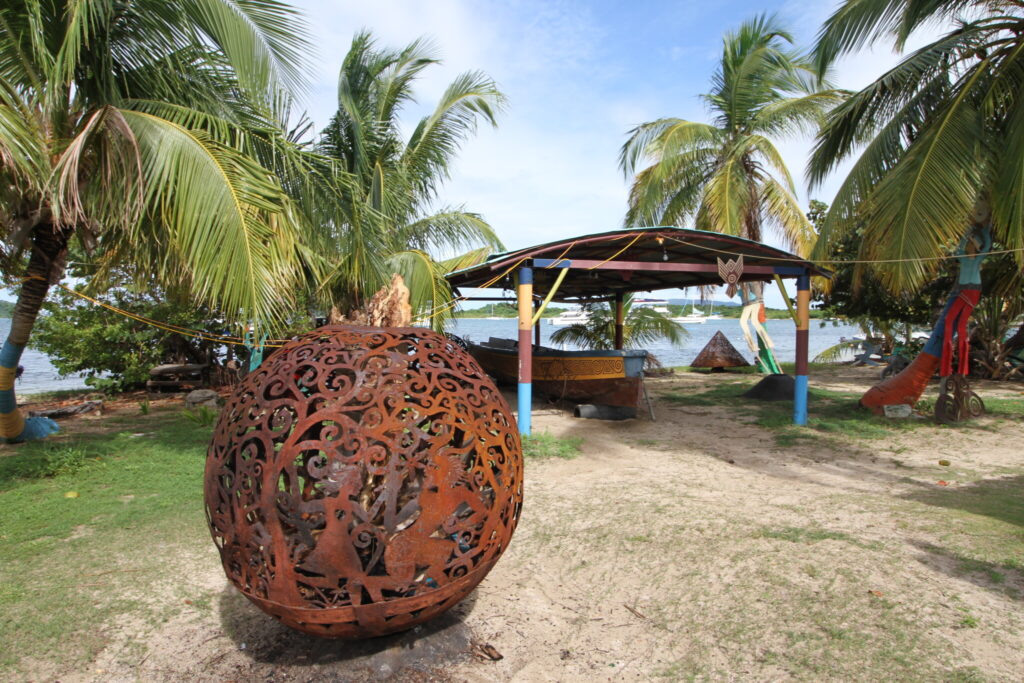 Aragorn's Fireball used in the Full-Moon Party in Trellis Bay