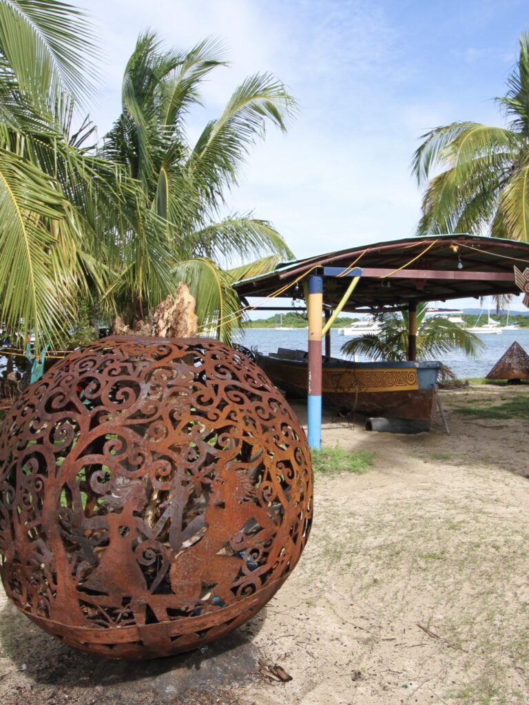 One of Aragorn's fireballs at Trellis Bay