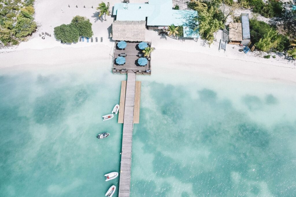 Lobster Trap Restaurant on Anegada Island, BVI