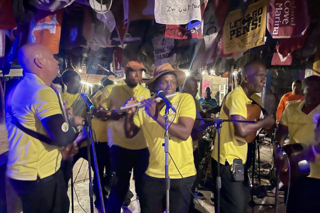 Caribbean Live Band at Foxy's, Jost Van Dyke