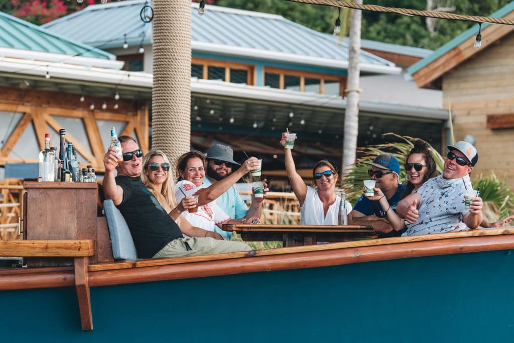 The Reef Sampler at Bitter End Yacht Club, North Sound, BVI