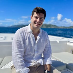 Leonidas Marousos, yacht charter broker with DMA Yachting
