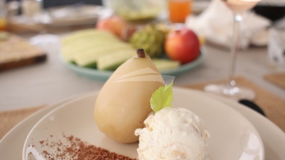 Poached Pear desert