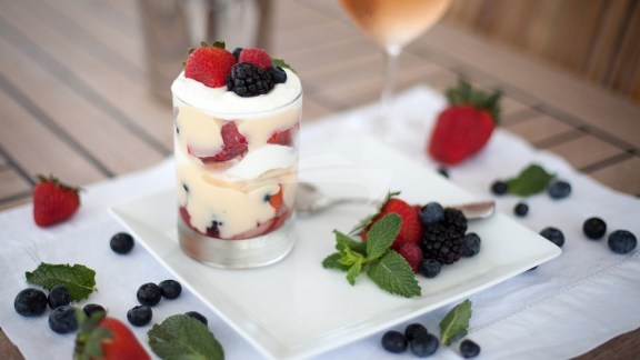 Can we interest anyone in a fresh berry parfait fo