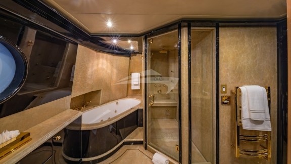 Fly bridge master bath