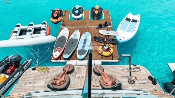 Swim Platform and Floating Dock