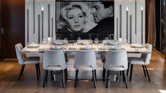 Main deck dining area