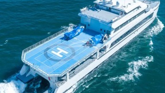 Aerial View of Helipad