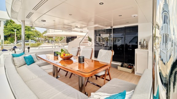 Aft deck