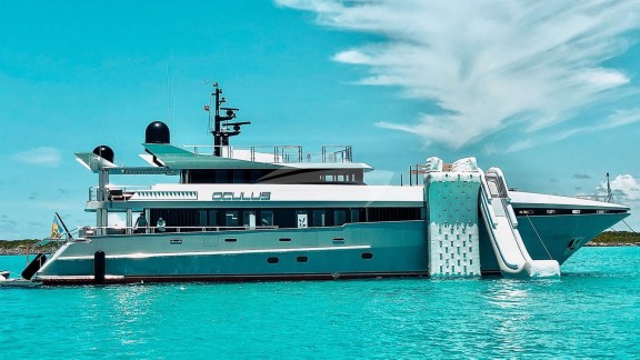 Slide and Rock Climbing Wall