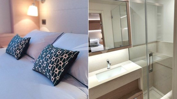 Kajikia cabin2 details and bathroom