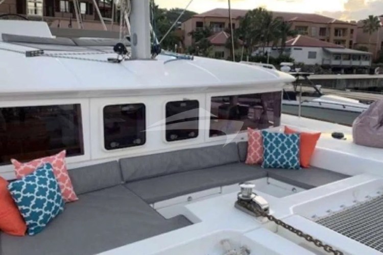 Foredeck lounge area