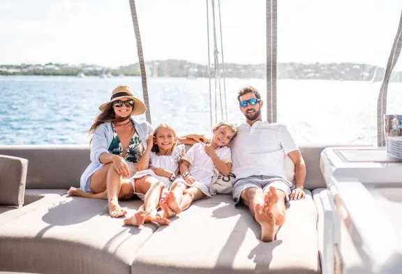 JUSTIFIED HORIZONS Flybridge Sunpads