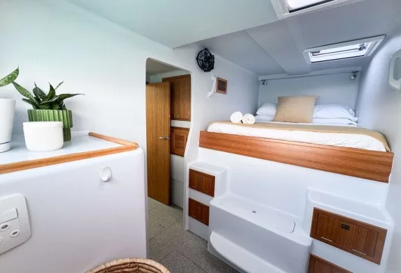 AWATEA Guest Queen Cabin Starboard Mid
