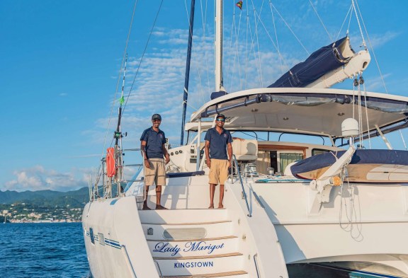 LADY MARIGOT Aft Platform