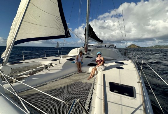 LADY MARIGOT Foredeck