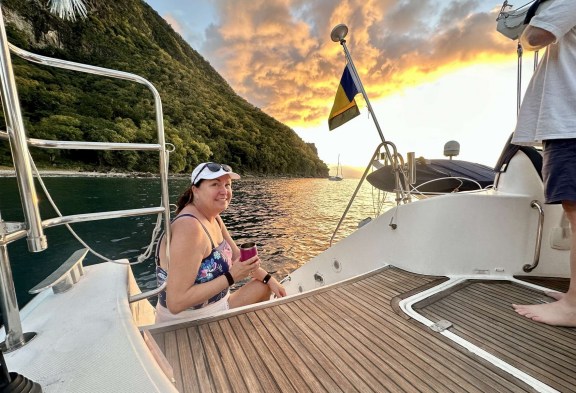 LADY MARIGOT Swimming Platform