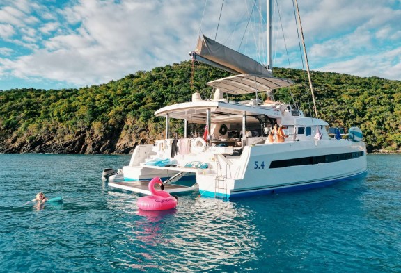ISLAND KISSES At Anchor