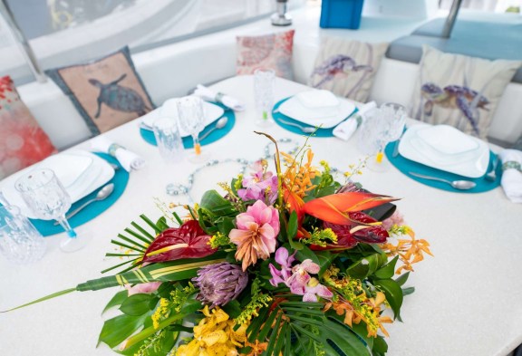 TURQUOISE TURTLE Alfresco Dining