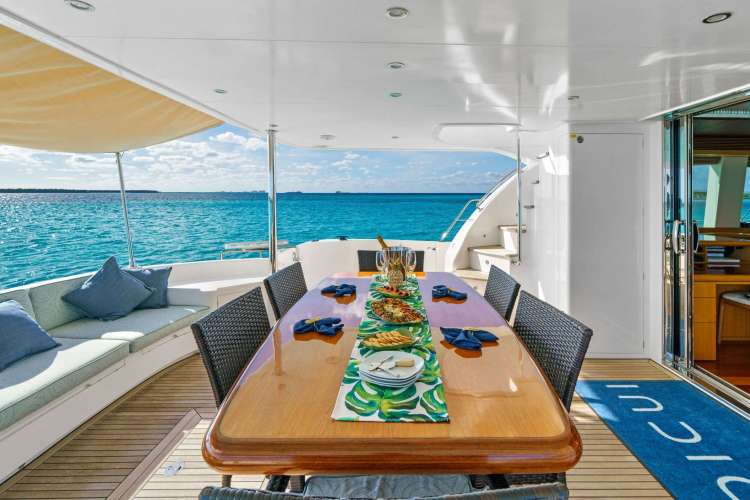 Motor Catamaran INDIGO Main Deck