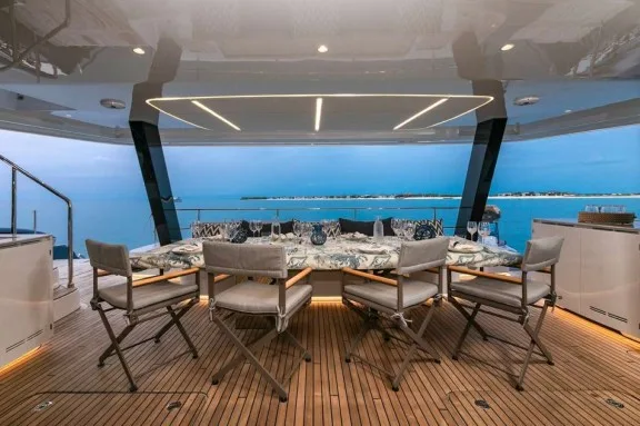 Dining Area Sea Views
