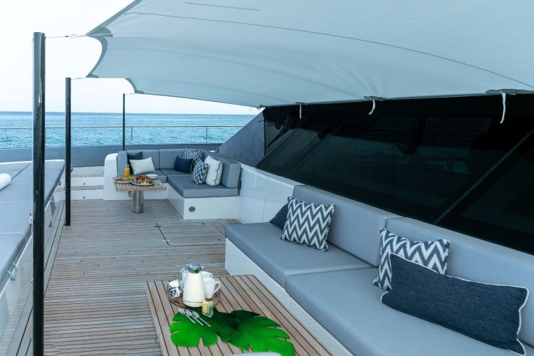 Exterior Relaxation Area With Sea Views