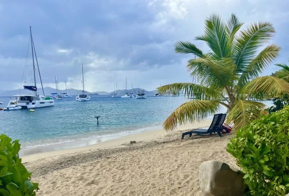 Cooper Island Beach in the British Virgin Islands