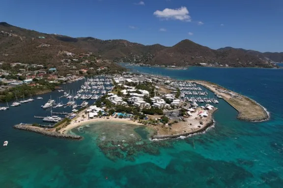 Nanny Cay Marina on Tortola – Most crewed charters in the BVI will start here.