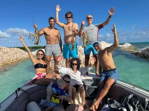 Guests relaxing in BVI