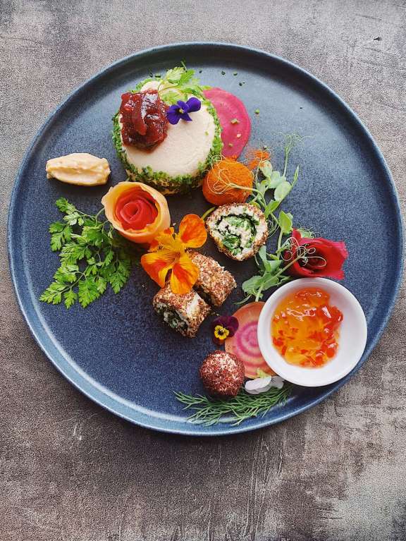 Chef Hannah's Completely Vegan Cheese Platter