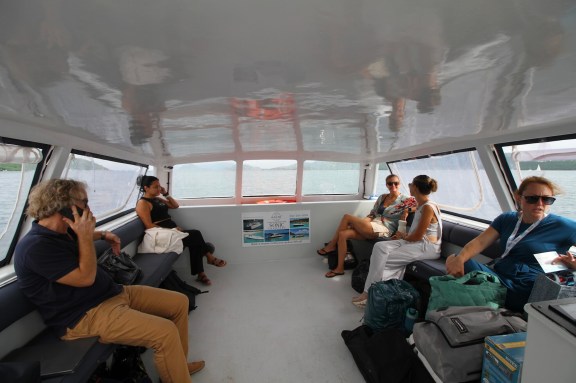 The Last Mile Water Taxi test run for Charter Brokers