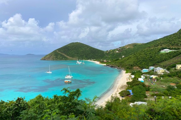 White Bay at Jost Van Dyke, BVI