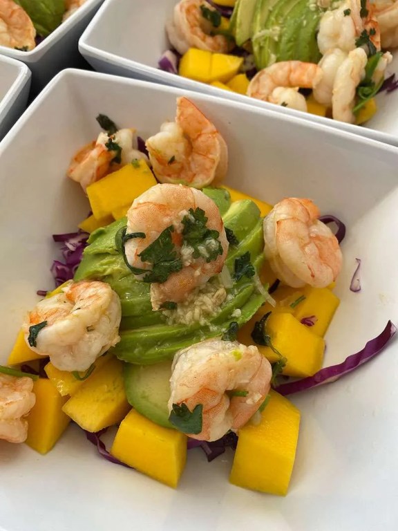 Catamaran Some Kind of Wonderful Shrimp Salad