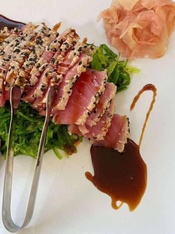 Catamaran Some Kind of Wonderful Sesame Tuna