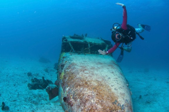 Great Dog Island Airplane Wreck 1993