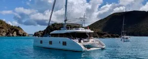 Yacht Charter in Guana Island