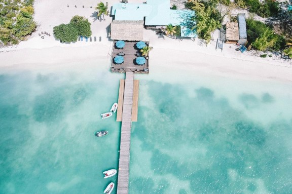 Lobster Trap Restaurant on Anegada Island, BVI