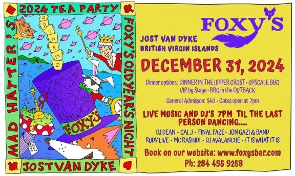foxys+new+year+eve+party+band+music+poster+2025