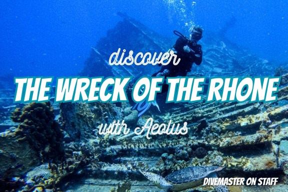 Discover the wreck of the Rhone with Catamaran Aeolus