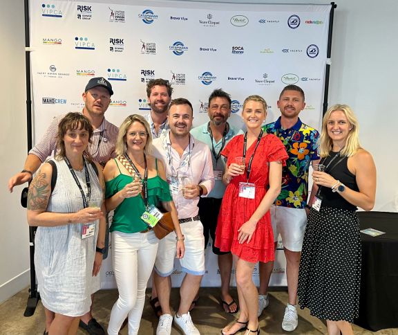 The DMA Yachting Team at the Virgin Islands Yacht show in 2024