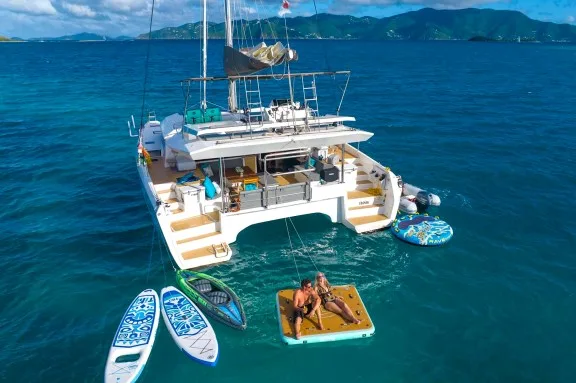 BVI catamaran charter, UTOPIA