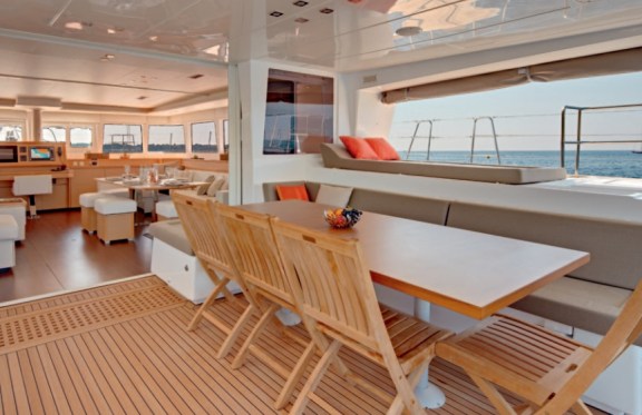 Inside Aboard Yacht AMAZING