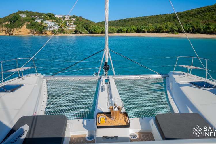 Forward deck area