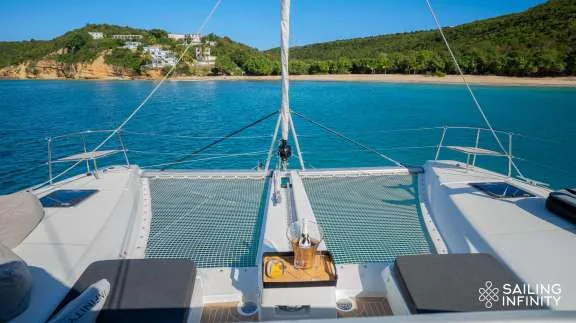 Forward deck area