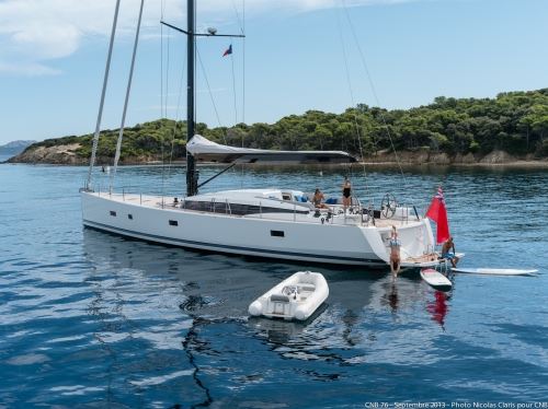 Sail Yacht LEO - At Anchor