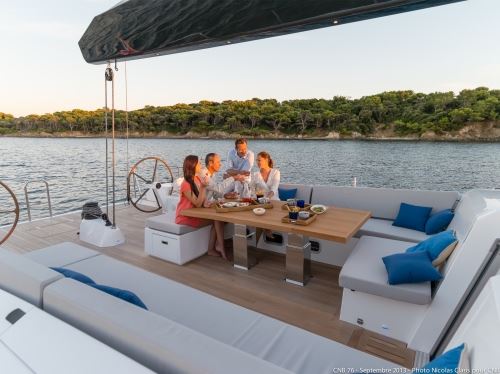 Sail Yacht LEO - Cockpit